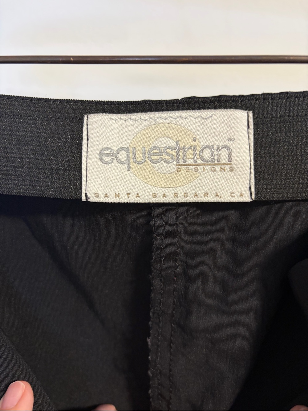 Equestrian Designs Black High Rise Stretch Pants - Picture 5 of 7